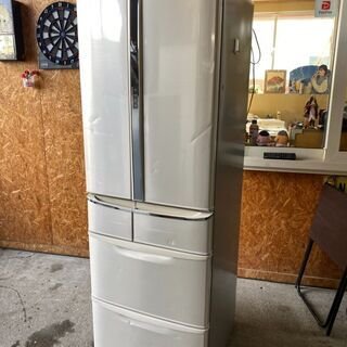 F1806　パナソニック　４２６L　６ドア冷蔵庫　シルバー