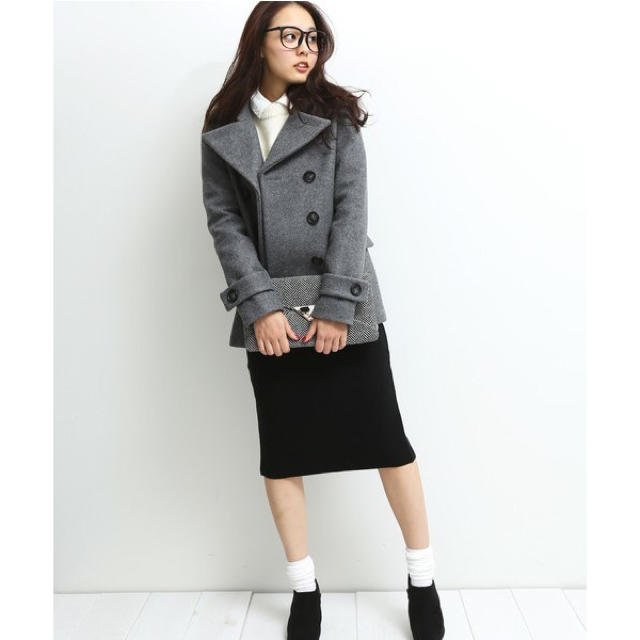 STUDIOUS メルトンPコート