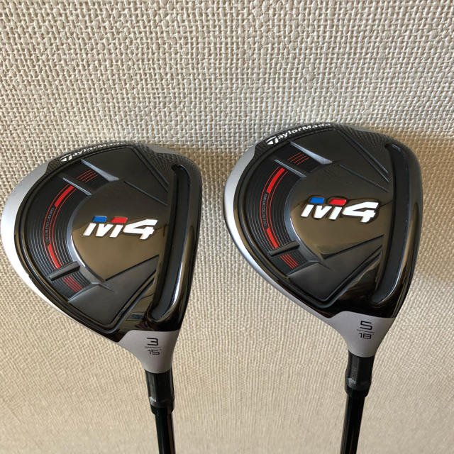 テーラーメイドM4フェアウェイウッド3w.5w 2本セット