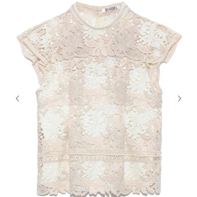 スナイデル♡レースフリルブラウス