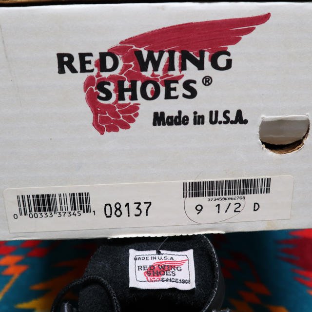 RED WING8137 アイリッシュセッター オールブラック