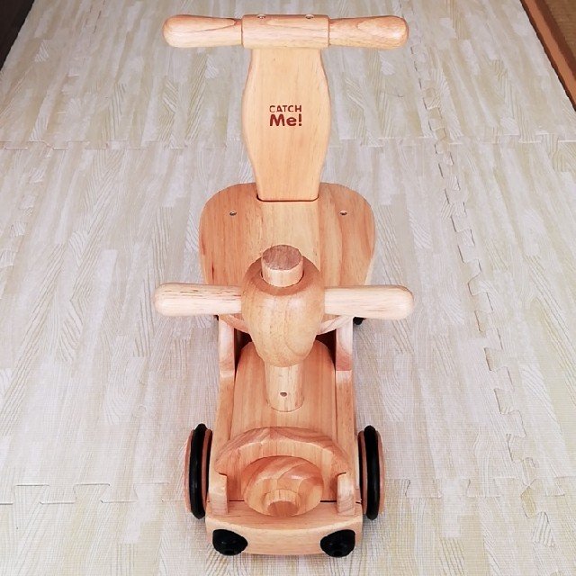 【値下げ】木製　手押し車