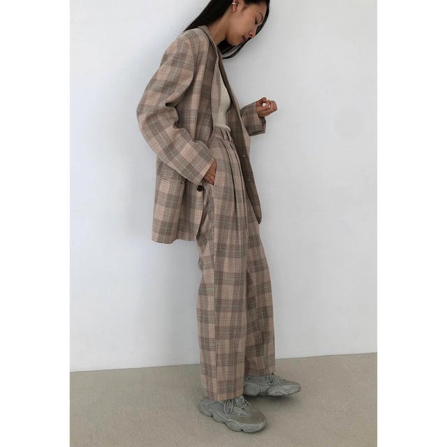 【新品タグ付】todayful の完売チェックパンツ