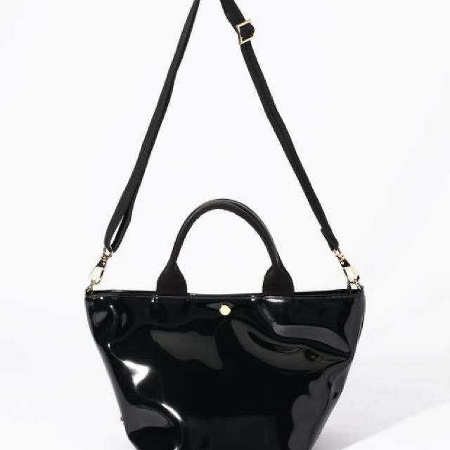 VIOLAd\'ORO  エナメルトートバッグ