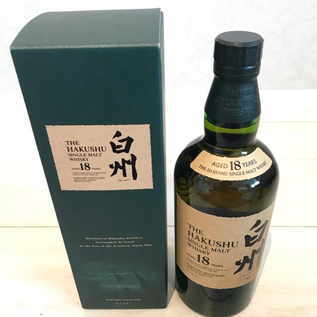 白州18年　700ml  サントリーウィスキー新品