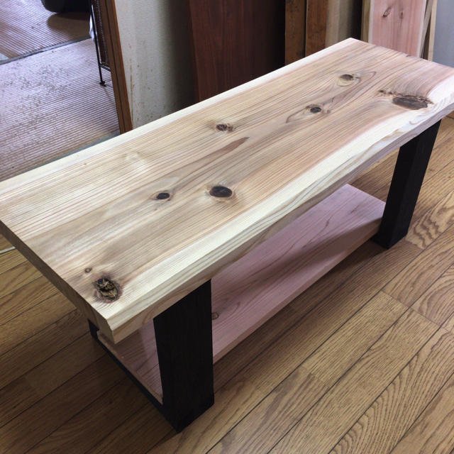 大特価 W100サイズ 無垢 一枚板テレビボード センターテーブルにも