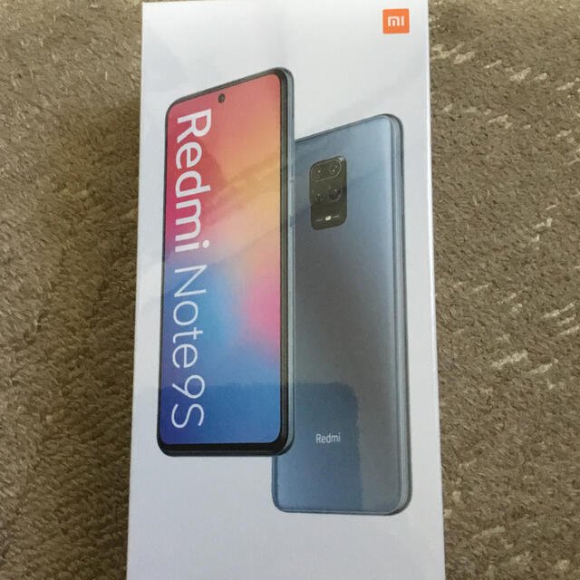 新品　Xiaomi Redmi Note 9s 4G/64G ホワイト