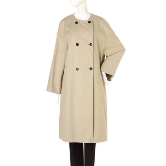 アドーア ノーカラーコート38