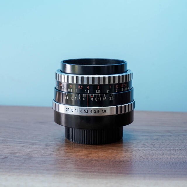 Carl Zeiss Jena Pancolar 50mm f1.8 ゼブラ後期