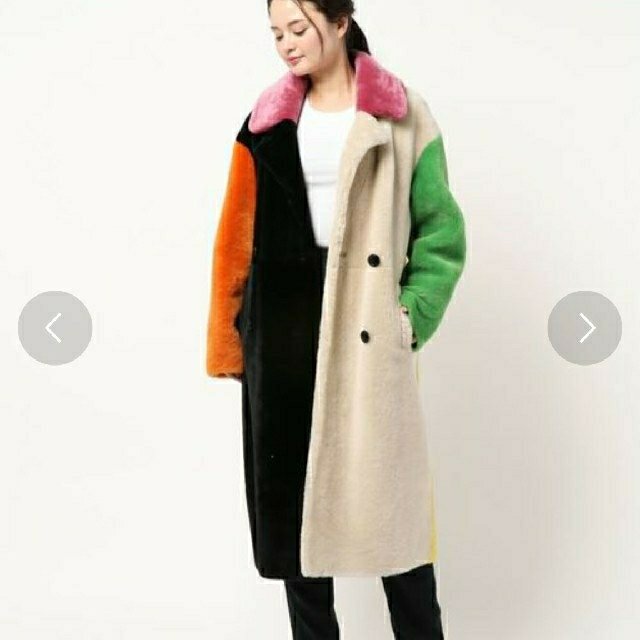 未使用 ANNE VEST ムートンコート ブラミンク drawer シクラス