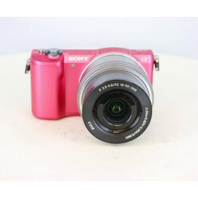 SONY α5000 一眼レフ　ピンク