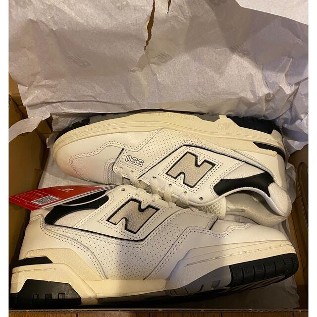25cm New Balance BB550LWT White 