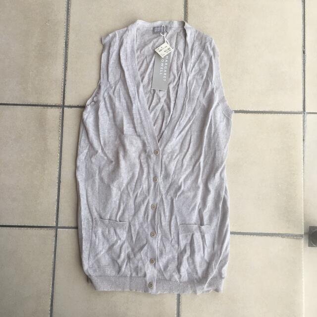 新品タグ 未着 MARGARET HOWELLマーガレットハウエル リネンベスト