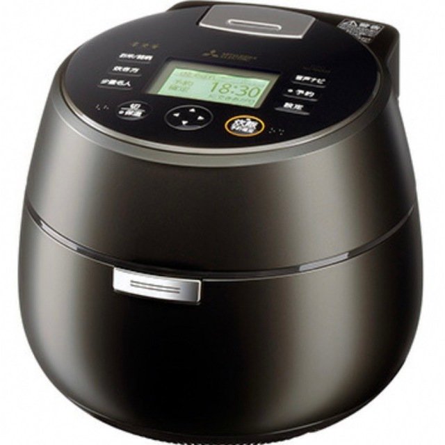 三菱電機  IH炊飯器 本炭釜 5.5合炊き 黒真珠 NJ-AWA10-B 