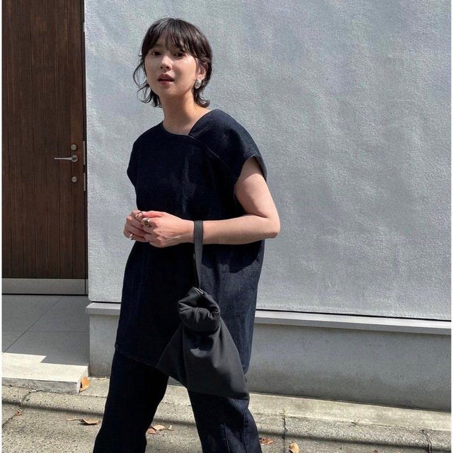 マノフ 22SS デニム セットアップ 上下 カットソー パンツ F S 濃紺