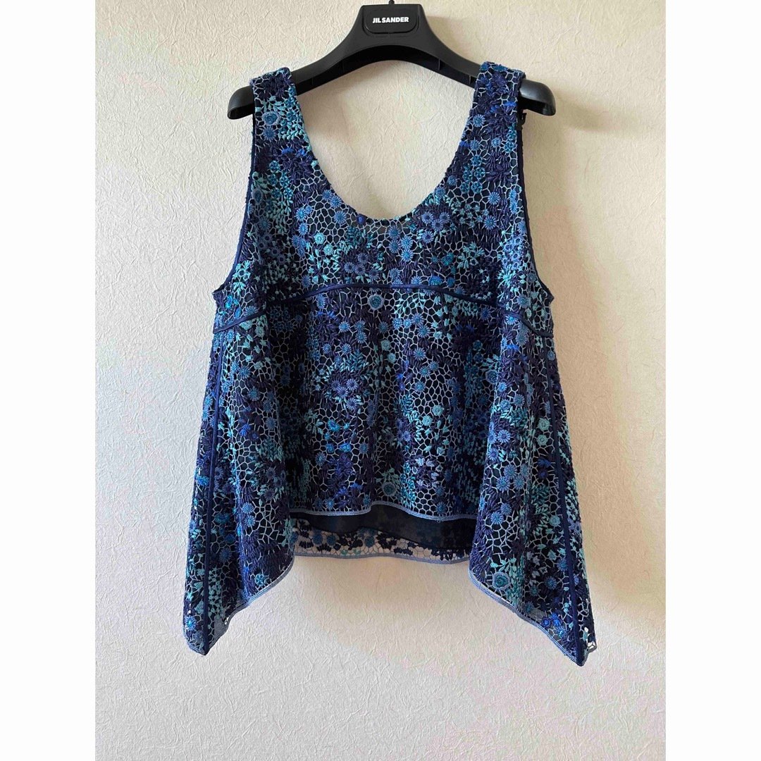 oee様　ブラミンク　blamink  フラワーレース　トップス　ブラウス