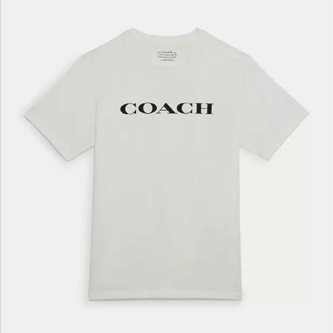正規店購入★コーチ★メンズTシャツ★白★サイズあり★新品、袋付き