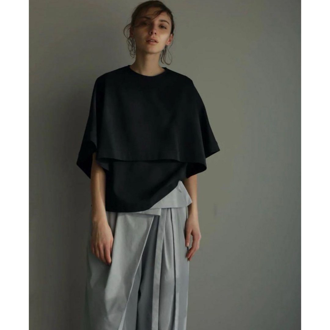 【週末限定値下げ】lohen / ローヘン スクエアケープカットソー　【美品】