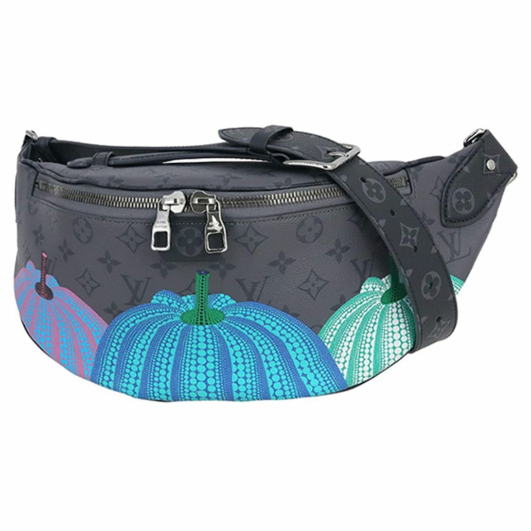 ルイヴィトン バッグ メンズ レディース ボディバッグ ショルダーバッグ マキシバムバッグ モノグラム エクリプス リバース パンプキン ドット ブラック グレー 未使用 h-e064