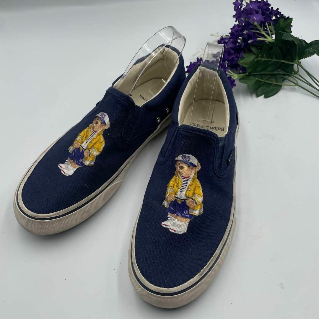 ポロ ラルフローレン CP-93 ポロベア トンプソン スリッポン