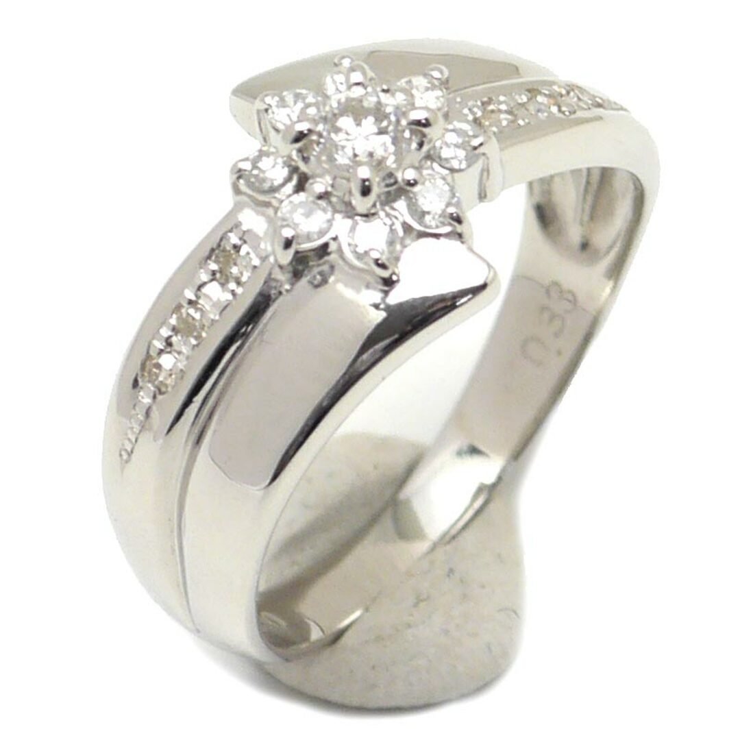 ダイヤモンドリング 約14.5号 PT900・ダイヤ0.33ct プラチナ 指輪