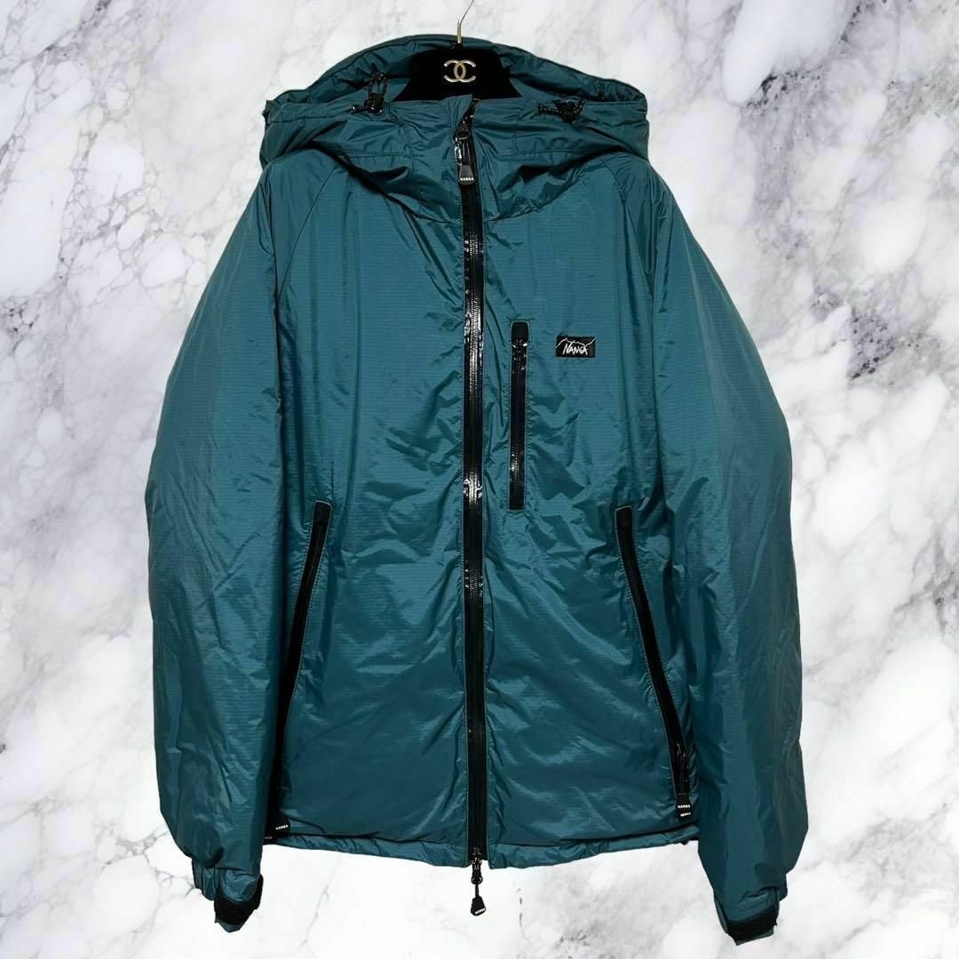 極美品 NANGA ナンガ オーロラダウンジャケット ニッチオリジナル M