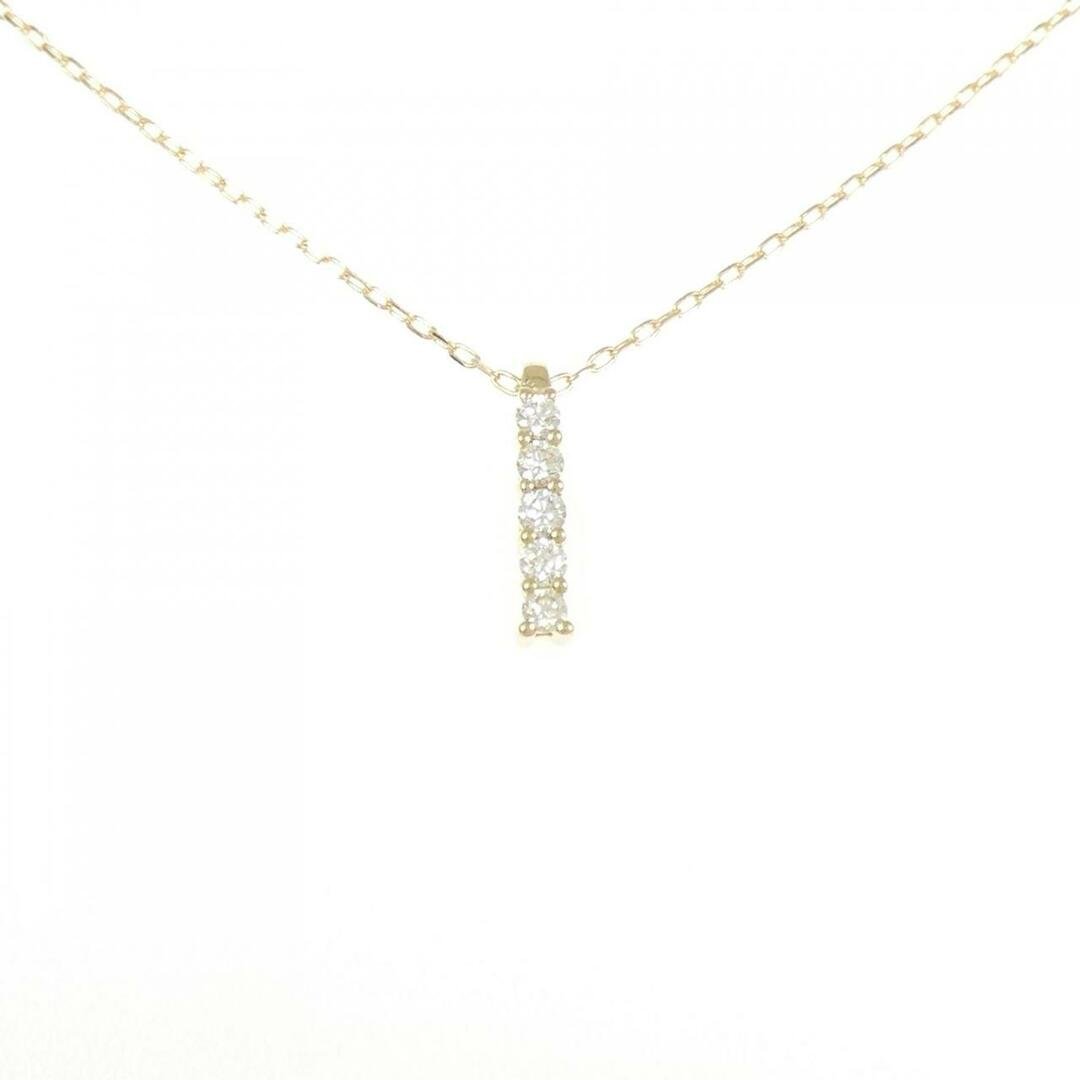 K18YG ダイヤモンド ネックレス 0.20CT