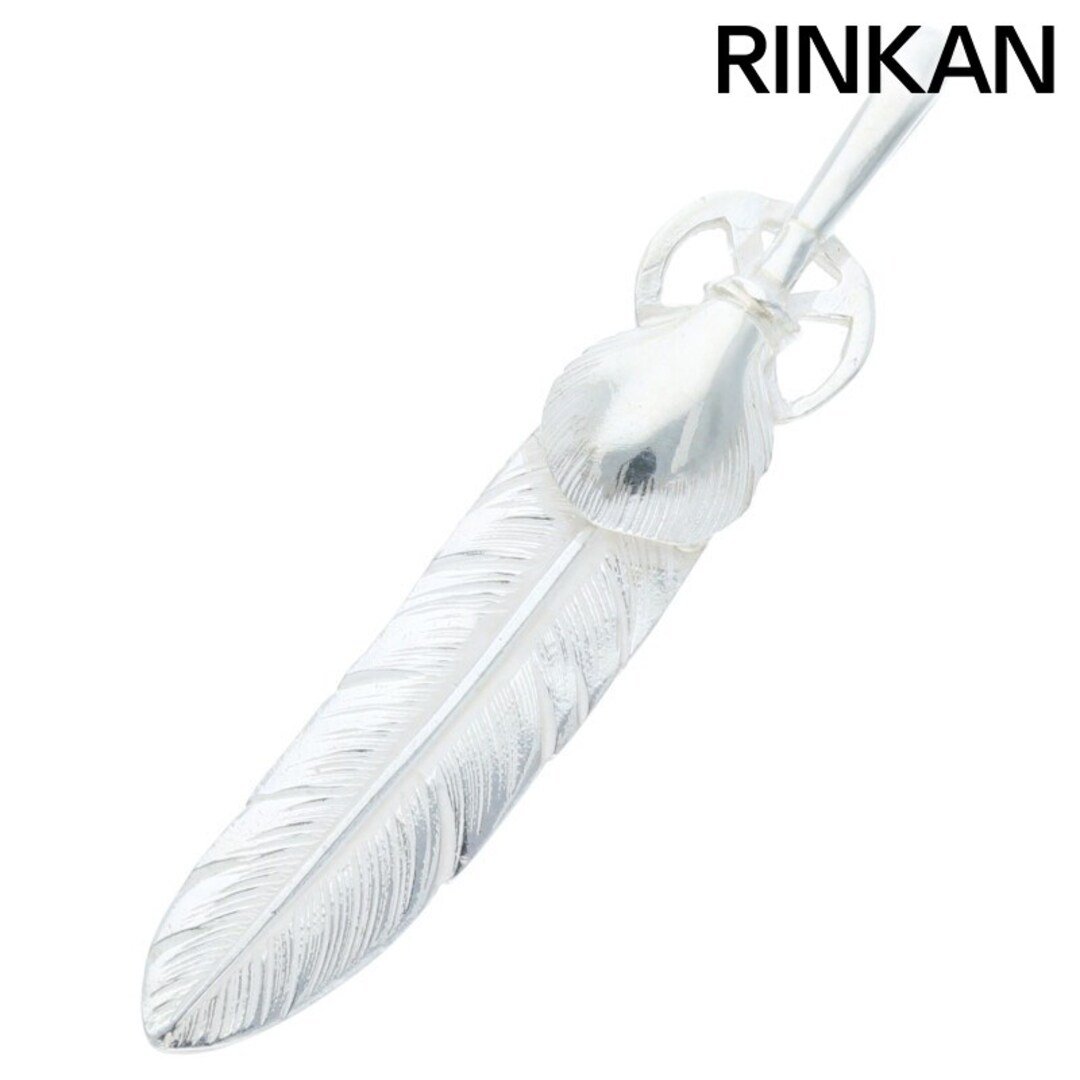 ゴローズ  SVハートホイールフェザー 中 ネックレストップ メンズ 中