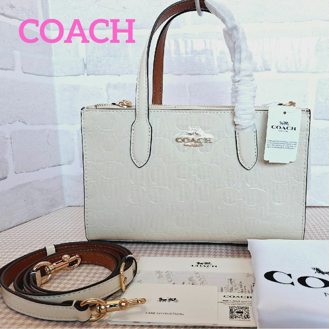【新品】COACH コーチ スモール トートバッグ 25 ショルダーバッグ