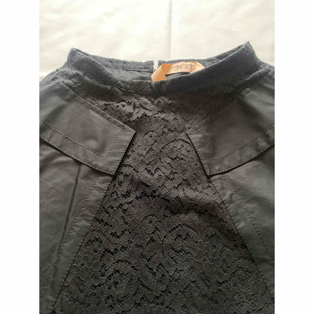 N°21 お洒落な総レース フレアスカート