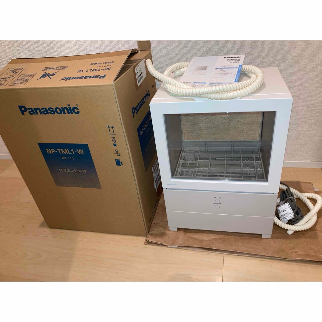 Panasonic 食器洗い乾燥機 SOLOTA NP-TML1-W