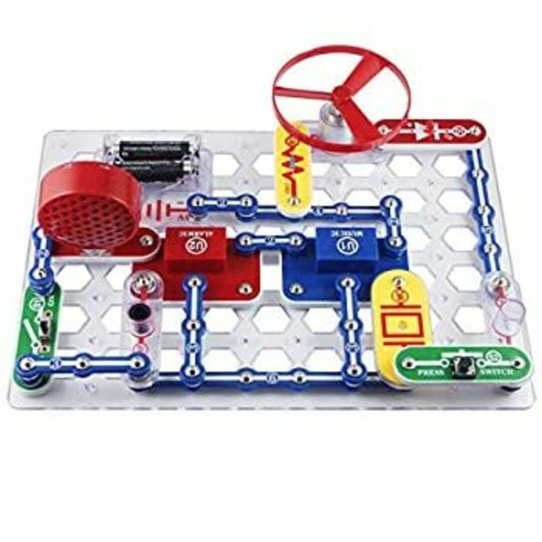 Snap Circuits Jr. 電脳サーキット100日本語実験ガイド付き 電気や電子回路の仕組みが学べるおもちゃ Elenco SC-100