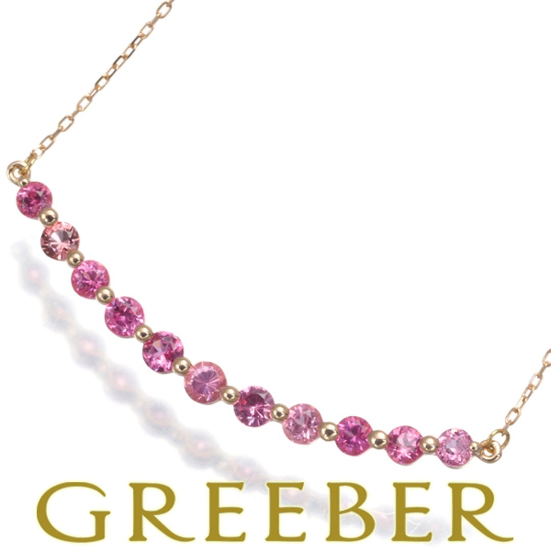 GSTV ネックレス ピンクトパーズ 0.50ct K18PG