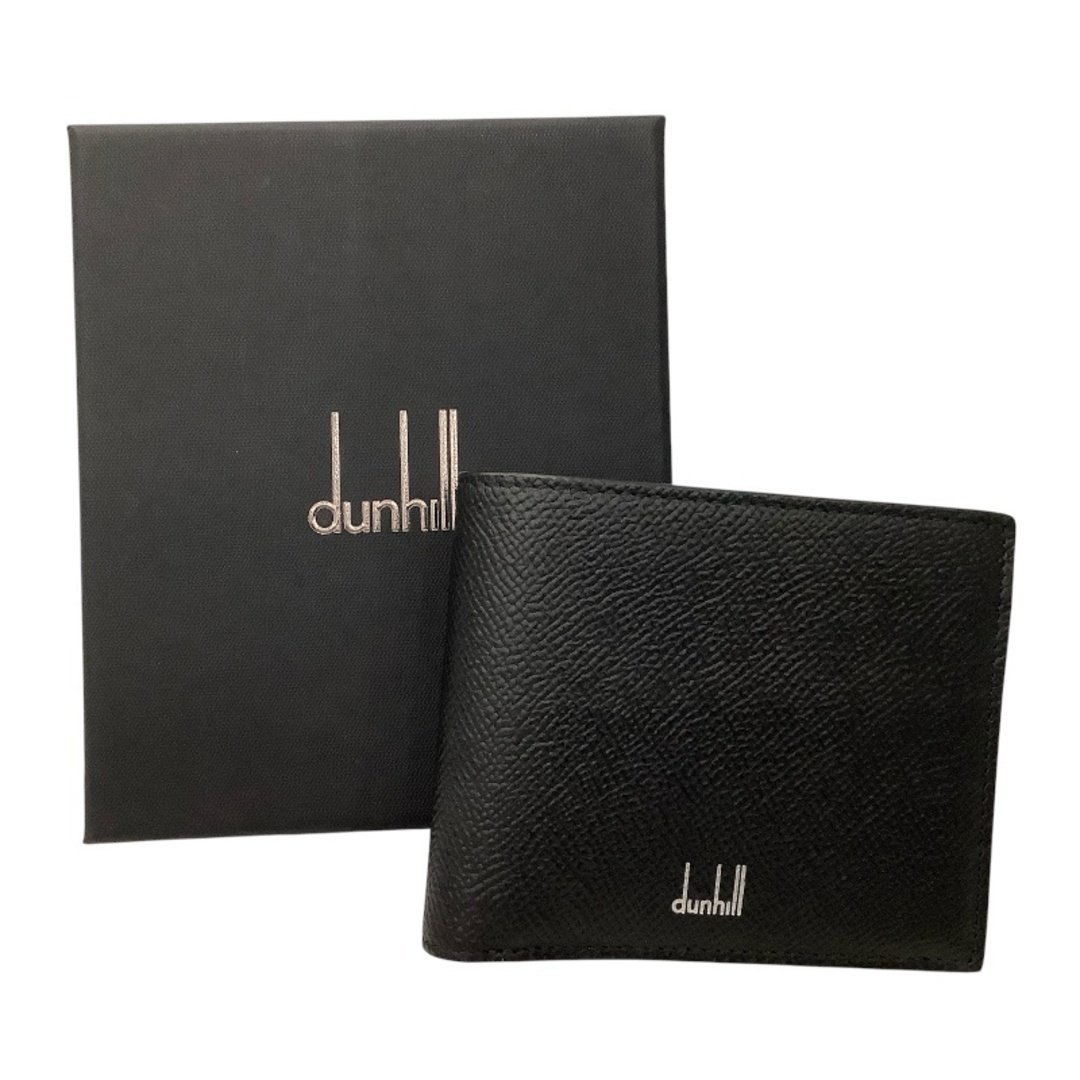 Dunhill ダンヒル 2つ折り財布 DU18F2320CA00 レザー 2つ折り財布 小銭入れ有り 【中古】JA-20622