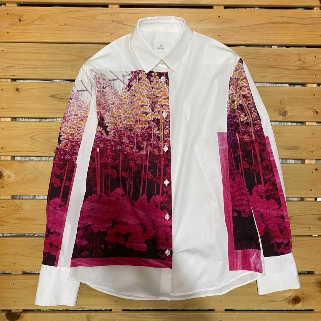【春】モンタージュプリント　シャツ　PS Paul Smith ポールスミス