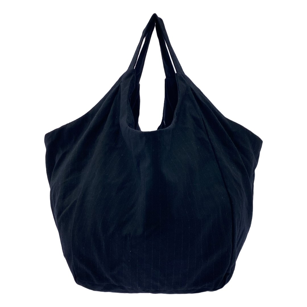 tricot COMME des GARCONS / トリココムデギャルソン | ウール ピンストライプ トートバッグ | ネイビー | レディース