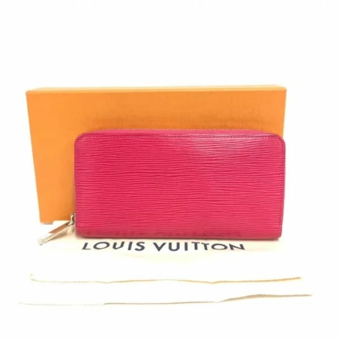 【美品】ルイヴィトン エピ ジッピーウォレット ピンク M62580 長財布