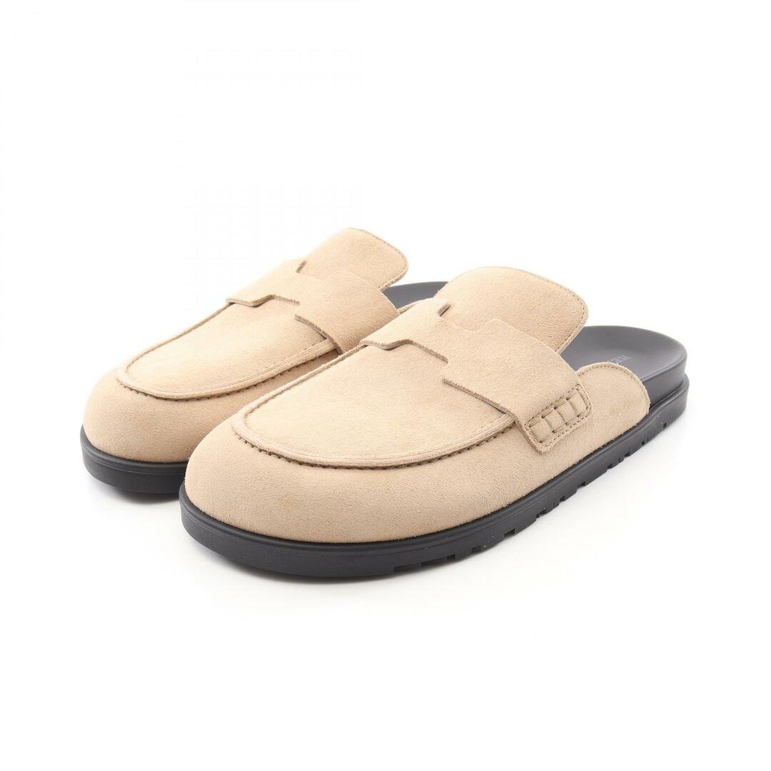 エルメス HERMES ゴー ミュール 靴 ヴォーベロア ヴォーベロア ベージュ レディース ベージュ系 231222Z 【中古】