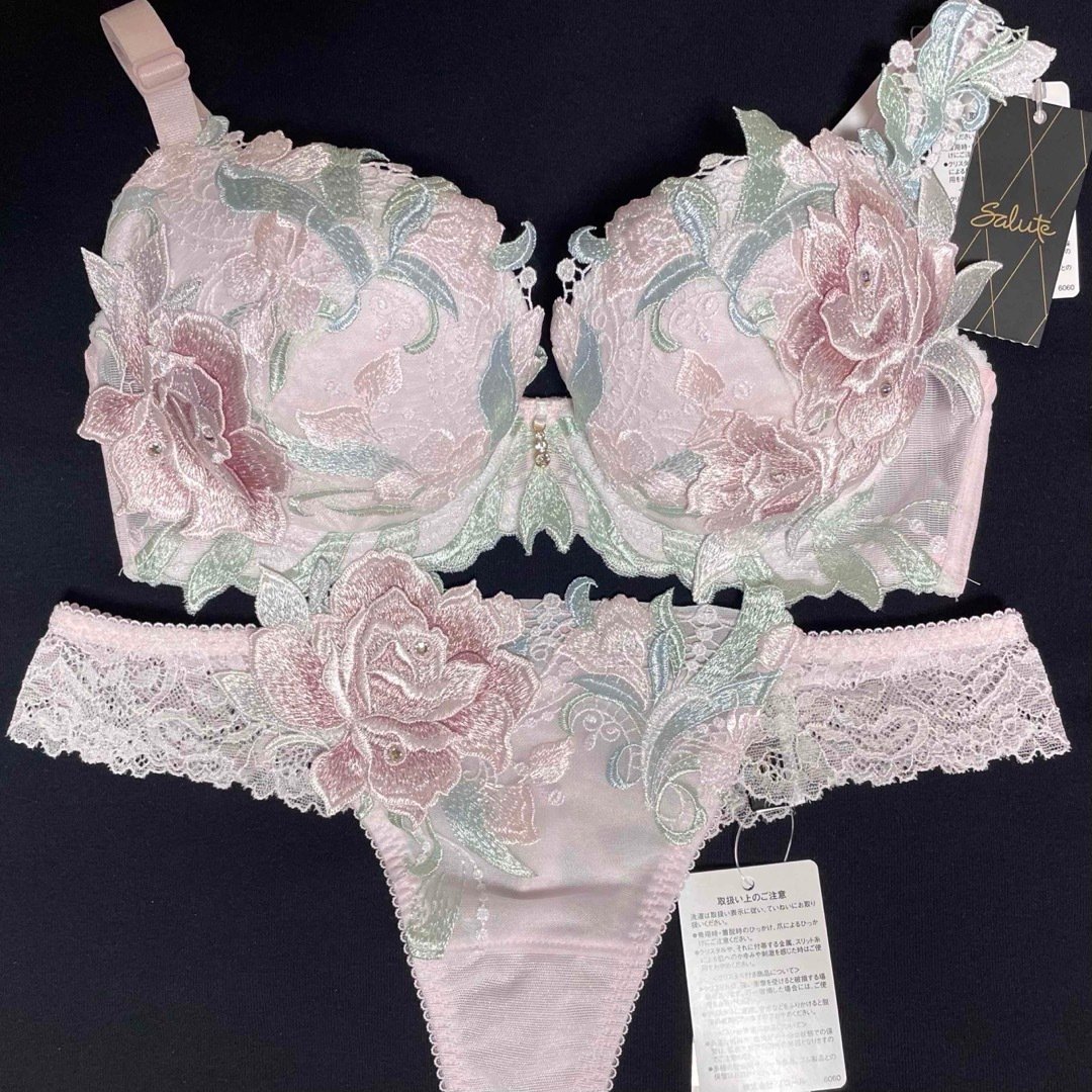 サルート Salute 22 PU E65ブラ&Tバックセット ワコール