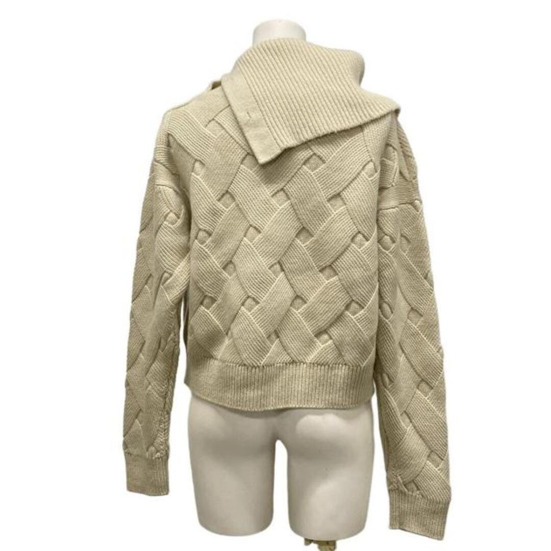 HERMES(エルメス) 長袖セーター サイズ34 S レディース美品  - H5H2649DD ベージュナチュラル(ベージュ) カシミヤ/タートルネック/2025AW カシミヤ