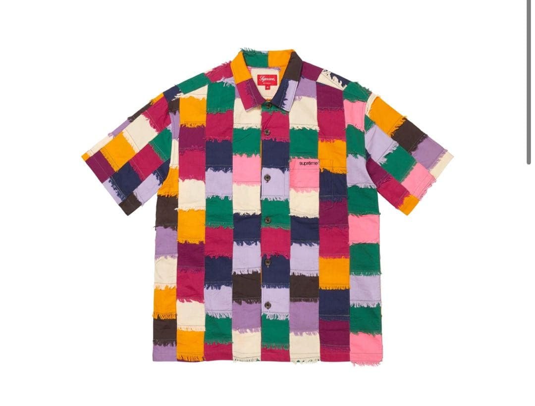 Supreme Patchwork S/S Shirt \