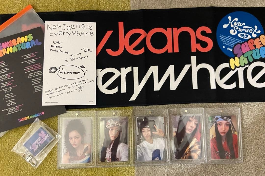 NewJeans サノクセットsupernatural事前収録サノクトレカ