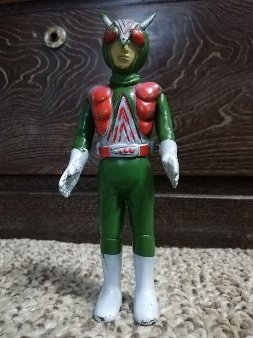 ライダーマン風 パチソフビ 無版権 仮面ライダー